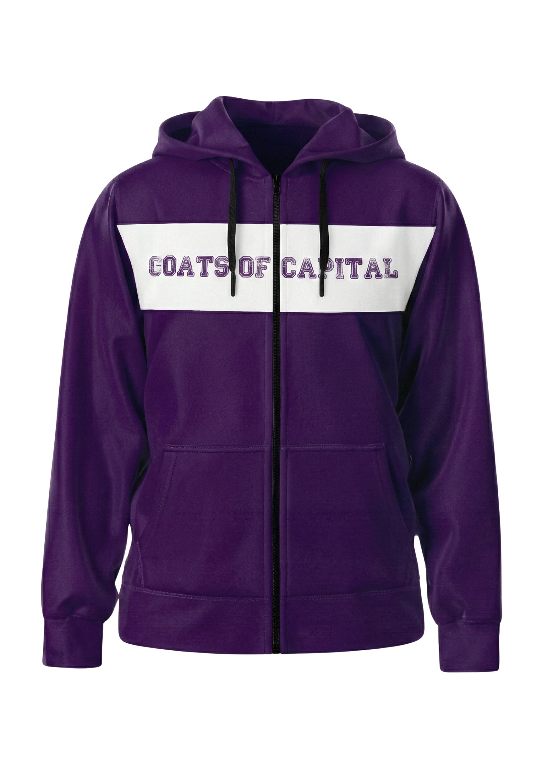 Zeren SK Goats of Capital Fermuarlı Kapüşonlu Ceket